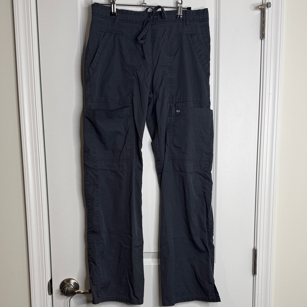 Cherokee Dark Gray Cargo scrub Pants